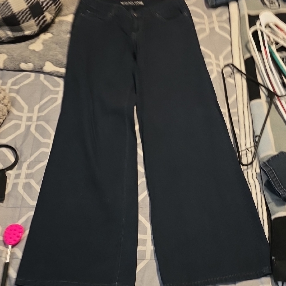Michael Kors Navy Flare Jeans